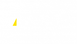Image du Logo d'A.R.T. en blanc avec baseline. Logo société Transport d'œuvres d'art en toute sécurité